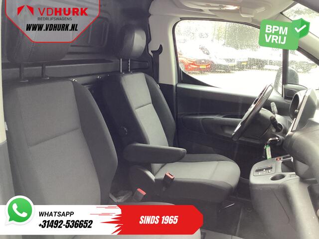 Opel COMBO Combo-e L2 50 kWh 135 pk 315km WLTP BPM VRIJ! Snellader/ Carplay/ Climate/ Imperiaal/ Cruise/ Head-up/ Stoel+Stuurverw./ Trekhaak