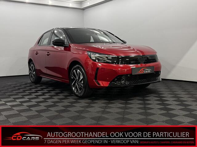 Opel CORSA 1.2 GS Line Half leder, Camera, Apple carplay, Virtual desk, Winterpakket, Cruise control, 2 jaar garantie
