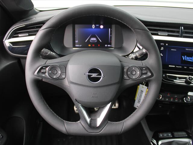 Opel CORSA 1.2 Turbo GS | Camera | Cruise | Parkeersensoren v+a | Dodehoeksensor | Apple Carplay/Android Auto | LED | 16" LM | Airco |