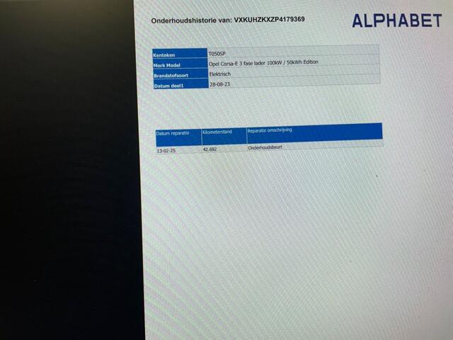 Opel CORSA Level 2 50 kWh Fase 3 - Carplay, Cruise, Clima