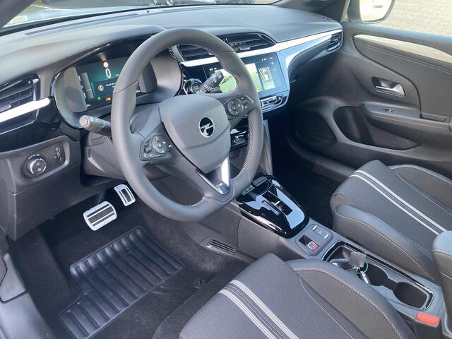 Opel CORSA 1.2 Turbo Hybrid GS 136 pk | NIEUW | Navigatie | Keyless Entry + Start | Climate Control | Camera | Parkeersensoren | Cruise Control | Zwart dak | Sportstoelen |