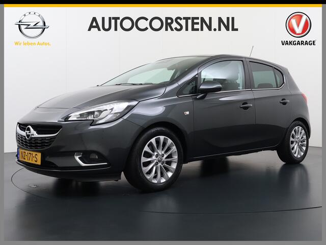 Opel CORSA Turbo 90pk 5d Innovation Bi-Xenon Camera PDC Trekhaak ECC 1/2 Leer Volledig Dealer onderhouden! laatste beurt bij 111.000km Priv.Glass
