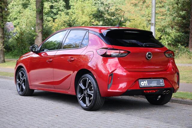 Opel CORSA 1.2 GS Line Panoramadak, LED, Adaptieve Cruise Control, Achteruitrijcamera, Virtual Cockpit, Sportstoelen, Dodehoeksensor, Flippers, Cruise Control, Navigatie, Draadloos laden, etc.