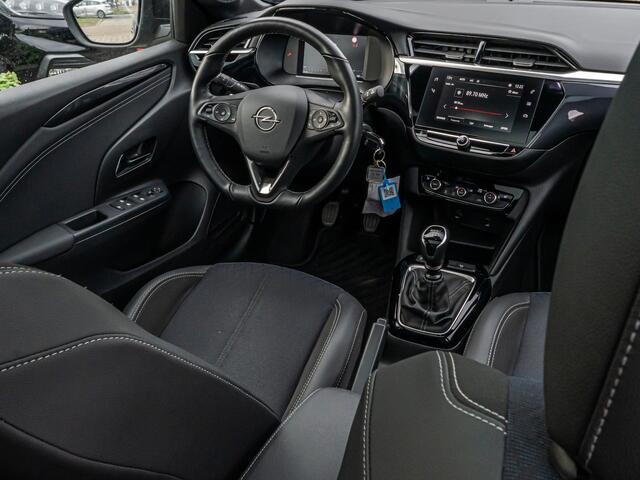 Opel CORSA 1.2 Turbo Elegance PANO LED CAMERA STOEL EN STUURW VERW 17 INCH DODEHOEK