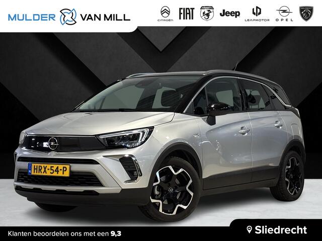 Opel Crossland Ultimate 1.2 Turbo 110pk | 180° CAMERA+SENSOREN | ALCANTARA/LEDER | AGR-STOELEN | NAVI | DAB+ | ISOFIX | FULL LED | LAGE KM | TWO-TONE | KEYLESS |