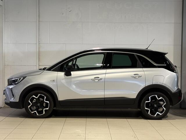 Opel Crossland Ultimate 1.2 Turbo 110pk | 180° CAMERA+SENSOREN | ALCANTARA/LEDER | AGR-STOELEN | NAVI | DAB+ | ISOFIX | FULL LED | LAGE KM | TWO-TONE | KEYLESS |