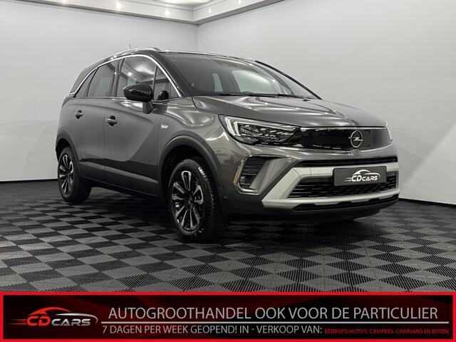 Opel Crossland 1.2 Turbo Elegance Half leder, Winterpakket, Cruise control, Rijstrook correctie, Clima, 2 jaar garantie