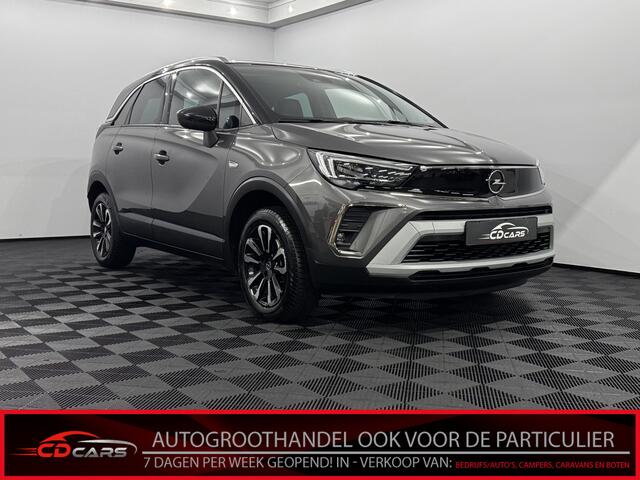 Opel Crossland 1.2 Turbo Business Elegance 131 PK Half leder, Apple carplay, Rijstrook correctie, Winterpakket, Clima, 2 jaar garantie