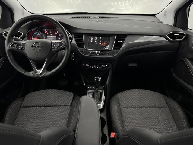 Opel Crossland 1.2 Turbo Business Elegance 131 PK Half leder, Apple carplay, Rijstrook correctie, Winterpakket, Clima, 2 jaar garantie