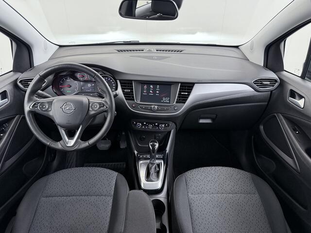 Opel Crossland T 131PK AUT-6 Apple Carplay Android Auto Navi* Ecc Cruise Control Camera Stoel+Stuurverwarming Pdc Elegance DAB Bluetooth Lane Assist Led Winter Pakket Parkeer Pakket Mooie en complete Opel Crossland! ¤ 32.000 nieuw! EURO6