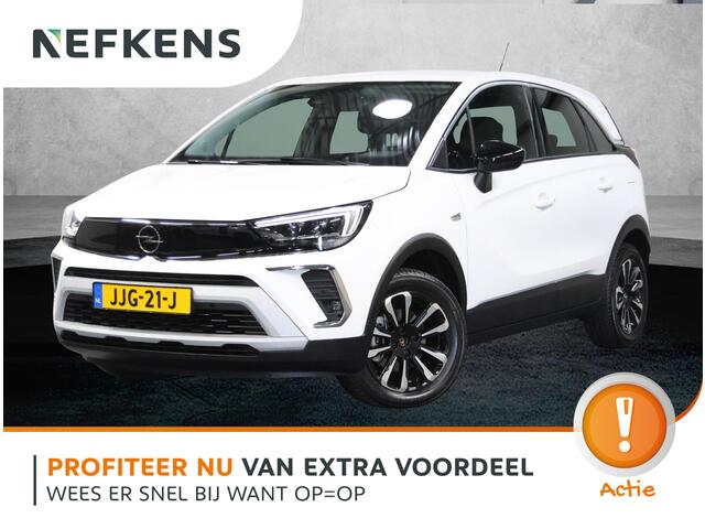Opel Crossland 1.2 110PK Turbo Elegance | 1ste eigenaar | AGR Stoel | Navigatie | Camera | AppleCarPlay/AndroidAuto | Climate Control | Cruise Control | Isofix | Privacy Glass | Parkeersensoren |