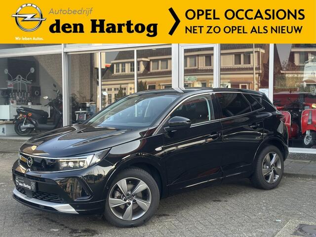 Opel Grandland 1.2 Turbo Elegance Automaat Stoel + stuurverwarming/Dodehoek sensor/Zelf inparkeren