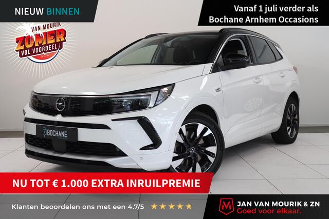 Opel Grandland 1.6 Turbo Hybrid PHEV GS 225 Pk | Camera | Leder bekleding | Elec Achterklep | LED Matrix | Navigatie | AppleCarplay AndroidAuto |