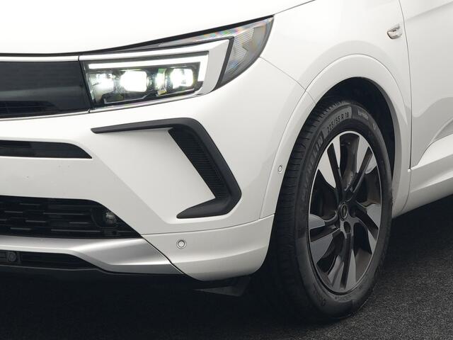 Opel Grandland Turbo Business Elegance 131pk | Camera | Cruise Control | Lederen Sportstoelen Verwarmd | Park Assist | Apple Carplay | Verwarmd Stuur | Navigatie | Virtual | DAB |