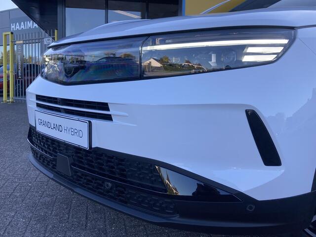 Opel Grandland 1.2 Turbo Hybrid Business Edition | Navigatie | Lederen bekleding | Adaptive Cruise Control | Camera | Schuif - kanteldak |