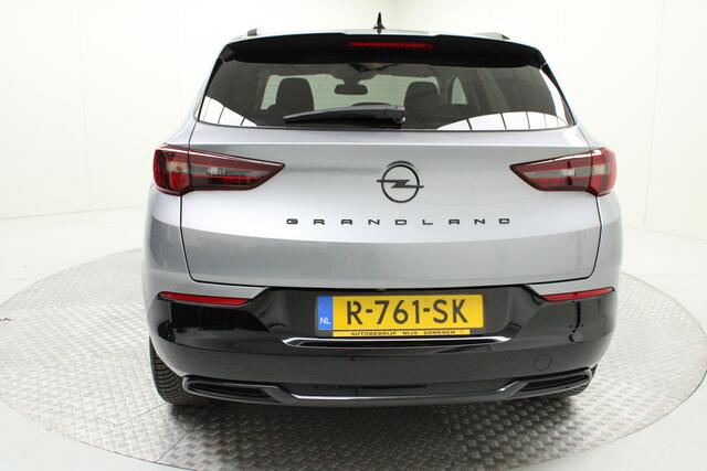 Opel Grandland 1.2 Turbo GS Line dealer | onderhouden | 1 ste eigenaar | elektr. achterklep | climate | navi | pdc v/a + camera | carplay | keyless | cruise | bluetooth
