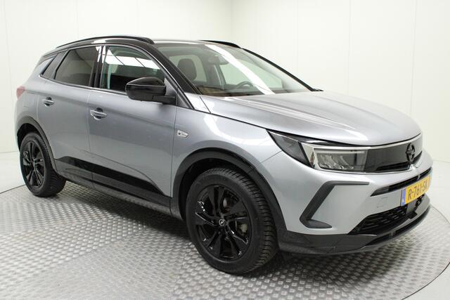 Opel Grandland 1.2 Turbo GS Line dealer | onderhouden | 1 ste eigenaar | elektr. achterklep | climate | navi | pdc v/a + camera | carplay | keyless | cruise | bluetooth