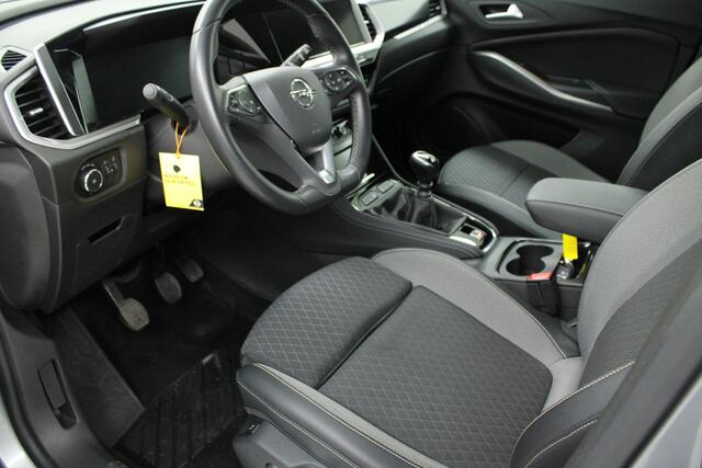 Opel Grandland 1.2 Turbo GS Line dealer | onderhouden | 1 ste eigenaar | elektr. achterklep | climate | navi | pdc v/a + camera | carplay | keyless | cruise | bluetooth