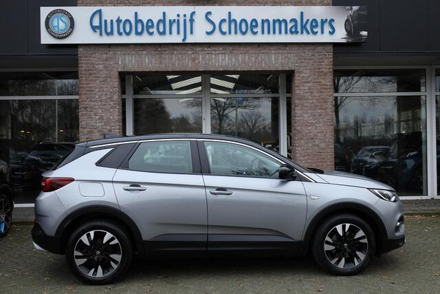 Opel Grandland X 1.2 Turbo LEER+MEMORY STOELKOELING/VERWARMING CAMERA DAB CARPLAY STUURVERWARMING NAVI 2xPDC DUO-TONE 18"LMV