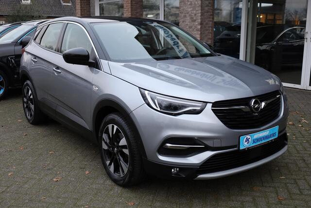 Opel Grandland X 1.2 Turbo LEER+MEMORY STOELKOELING/VERWARMING CAMERA DAB CARPLAY STUURVERWARMING NAVI 2xPDC DUO-TONE 18"LMV
