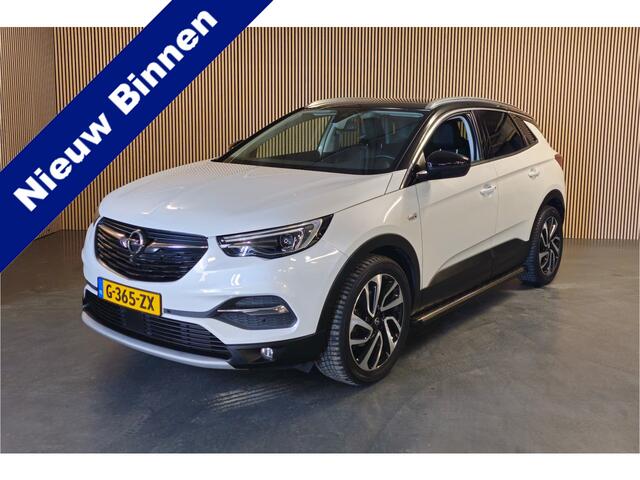 Opel Grandland X 1.2 Turbo Ultimate - Apple Carplay/Android Auto - Stoelverwarming voor en achter - Stoelventilatie - Stuurverwarming - Parelmoer - Leder - Trekhaak - 19' - Denon premium soundsystem