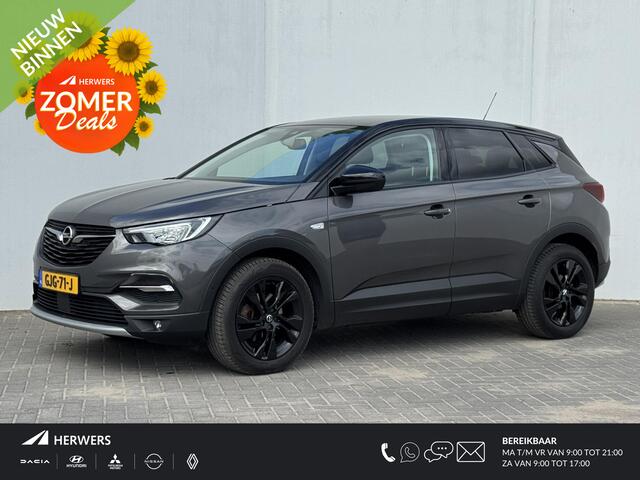 Opel Grandland X 1.2 Turbo Ultimate / Stoelverwarming voor en achter / Stuurverwarming / Achteruitrijcamera / Cruise control / All season banden