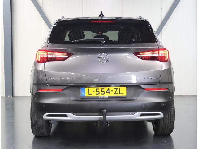 Opel Grandland X 300PK Hybrid4 Ultimate | AppleCarPlay/AndroidAuto | Navigatie | Adaptive Cruise Control | Keyless | LEER | Stoelkoeling/Stoel/Voorruitverwarming | FULL LED | 360'Camera | Trekhaak | Two-tone | Isofix | Privacy Glass |