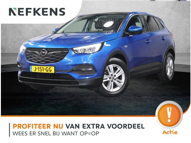 Opel Grandland X 130PK Turbo Edition | AppleCarPlay/AndroidAuto | Panoramadak | Navigatie | Cruise Control | Climate Control | LED | Armsteun | Parkeersensoren | Isofix | Privacy Glass |