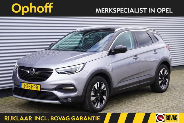 Opel Grandland X 1.2 Turbo Ultimate Automaat / Camera / Leer / LED / Zwart dak