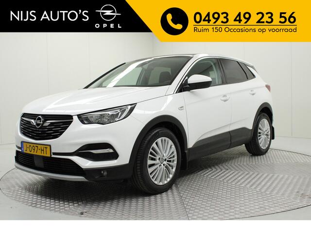 Opel Grandland X 1.2 Turbo Innovation | climate control | pdc v/a + camera | elektr. achterklep | navi fullmap | carplay | panoramadak | dodehoek | keyless