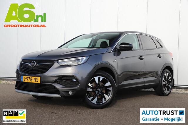 Opel Grandland X 1.2 Turbo Ultimate 131PK Trekhaak Navigatie Carplay Android 360 graden Achteruitrijcamera Stoelverwarming Climate Cruise Control