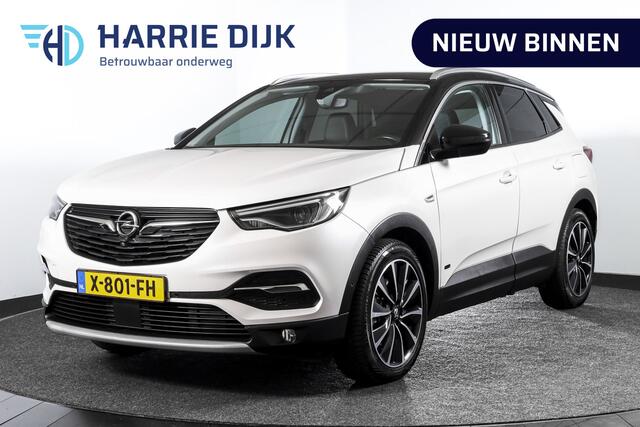 Opel Grandland X 1.6 Turbo Hybrid Ultimate - Automaat | Adapt. Cruise | Stoel-+Voorruitverw. | Stoelventilatie | PDC | 360 Camera | NAV + App. Connect | ECC | Elek. Klep | Trekhaak| LM 19" |