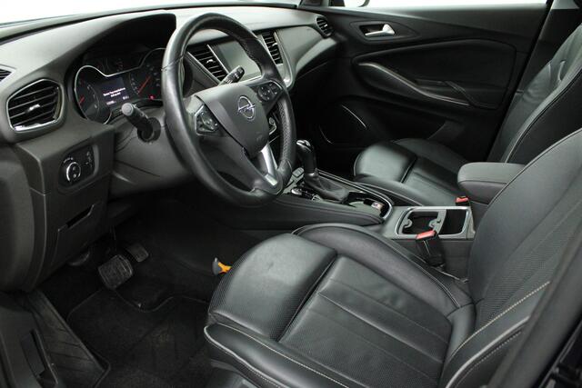 Opel Grandland X 1.2 Turbo Innovation | automaat | leder | pdc v/a + camera | elektr. kofferklep | stoel koeling/verwarming | carplay | climate | dodehoek | keyless
