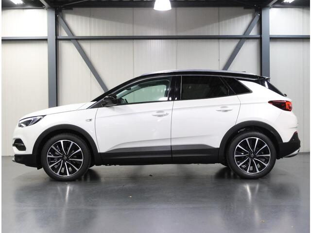 Opel Grandland X 1.6 180PK Turbo Ultimate | 1ste eigenaar | AUTOMAAT | AppleCarPlay/AndroidAuto | Verwarmde/Verkoelende AGR-stoelen | LEER | Navigatie | Cruise Control | Keyless Start/Entry | FULL LED | 360'Camera | Trekhaak | Two-tone | Isofix | Privacy Glass | 1600KG TR