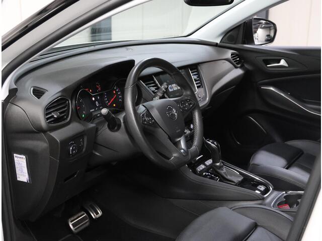Opel Grandland X 1.6 180PK Turbo Ultimate | 1ste eigenaar | AUTOMAAT | AppleCarPlay/AndroidAuto | Verwarmde/Verkoelende AGR-stoelen | LEER | Navigatie | Cruise Control | Keyless Start/Entry | FULL LED | 360'Camera | Trekhaak | Two-tone | Isofix | Privacy Glass | 1600KG TR