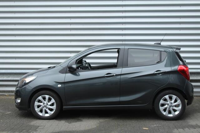 Opel KARL 1.0 ecoFLEX 75pk Innovation AUTOMAAT NL-Auto NAP Clima Cruise Carplay Leder 15"LMV Stoelverwarming