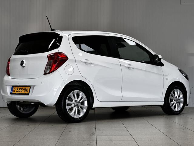 Opel KARL 1.0 ecoFLEX Innovation/ Apple+Android/ Stoelverw./ 15''LMV/ Half-LEDER/ DAB+/ Clima/ Navi/ Cruise/ Bluetooth/ Multi.LEDER.Stuur/ Elek.Pakket/ Isofix/ PDC Achter.