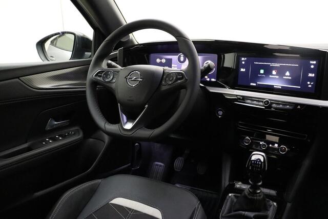 Opel MOKKA 1.2 Turbo Ultimate | Dodehoek detectie | Massagestoel | Alcantara interieur | Two Tone | Black Pack | 18'' velgen