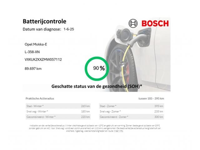 Opel MOKKA Mokka-e Elegance 50-kWh 11kw - Camera, Carplay, Stoelverw. SOH 90%