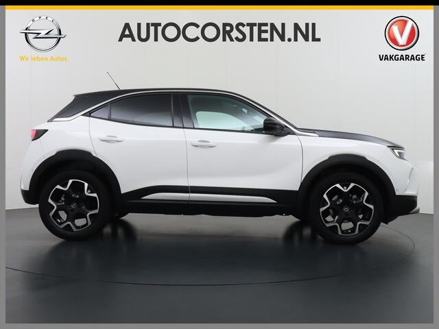 Opel MOKKA 1.2T 131PK Apple Carplay Android Auto Adaptieve Cruise Control Navi Ecc 360°Camera Stoelverwarming Ultimate Stuurverwarming Lmv 18" Bi-Tone Lak Regen-Lichtsensor Led-Matrix 100% Dealeronderhouden Origineel Nederlandse Auto 1e Eigenaar