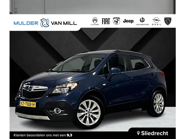 Opel MOKKA Cosmo+ 1.4 Turbo 140pk | ALL SEASON BANDEN | UNIEKE KM STAND | AGR-STOELEN | LEDER | NAVI | AFN. TREKHAAK | CAMERA | SCHUIF/KANTEL DAK |