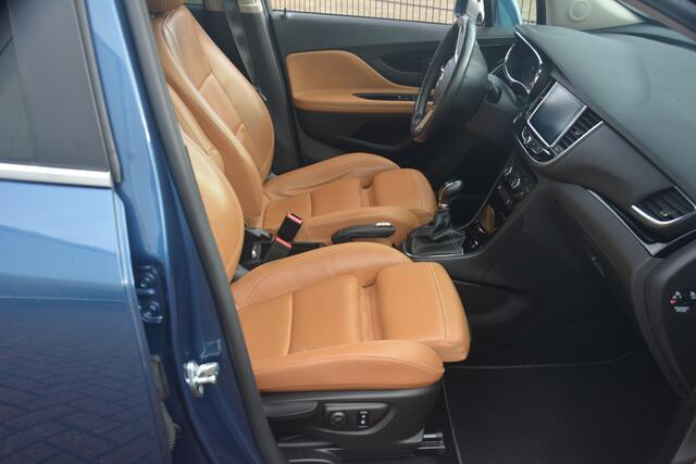 Opel MOKKA X 1.4 Turbo Innovation Nederlandse auto 50149 NAP laatste beurt bij 49000km zeer compleet met oa leren bekleding led lampen stoelverwarming stoelverwarming navigatie pdc camera lmv schuif kantel dak