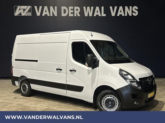 Opel MOVANO 2.3 Turbo 150pk L2H2 Euro6 Airco | Leder | 2500kg Trekhaak | Navigatie | Camera cruisecontrol, parkeersensoren, LED, bijrijdersbank