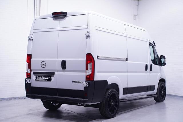 Opel MOVANO 2.2D 140 pk L2H2 White&Black Edition Navi 18" LMV, Bullbar + Sidebars Zwart, Camera, Apple Carplay, 3-Zits, Nieuw