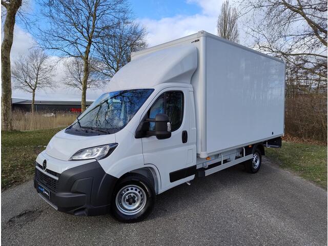 Opel MOVANO L3 2.2D 180 PK 3.5T ZWAAR CITYBOX | GEEN BPM | CITYBOX met achterdeuren en toebehoren | Multimedia | NAVI | Achteruitrijcamera | Parkeersensoren achter | Extra brede buitenspiegels | Verzwaarde vering