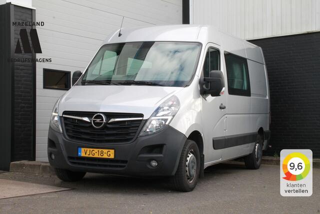 Opel MOVANO 2.3 Turbo L2H3 150PK Dubbele Cabine EURO 6 - Airco - Navi - Cruise - ¤21.950,- Excl.