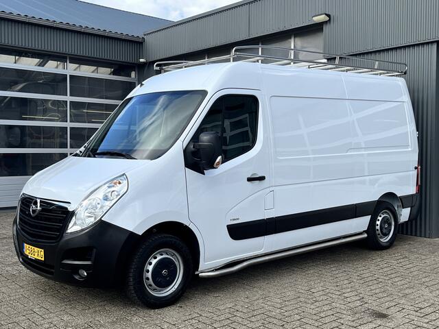 Opel MOVANO 2.3 CDTI BiTurbo L2H2 Kastinrichting Airco Cruise controle Trekhaak 2500kg trekgewicht Imperiaal Euro 6 3-Persoons Bpm vrij voor particulier gebruik!!