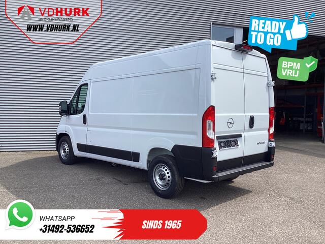 Opel MOVANO 35 2.2 CDTI 140 pk Aut. ZF L2H2 BPM VRIJ! Virtual Cockpit/ Carplay/ Climate/ 270Gr. Deuren/ Navi/ Camera/ Cruise/ PDC/ DAB