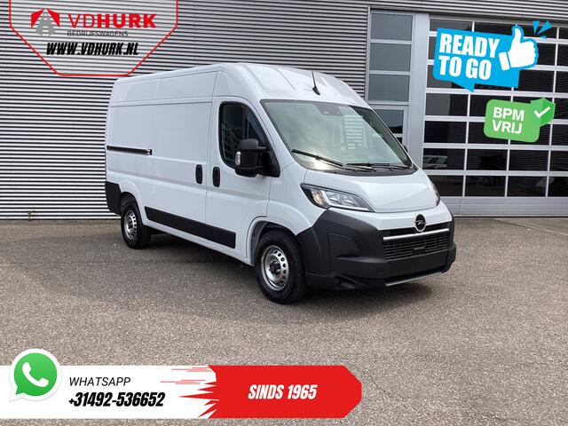 Opel MOVANO 35 2.2 CDTI 140 pk Aut. ZF L2H2 BPM VRIJ! Virtual Cockpit/ Carplay/ Climate/ 270Gr. Deuren/ Navi/ Camera/ Cruise/ PDC/ DAB