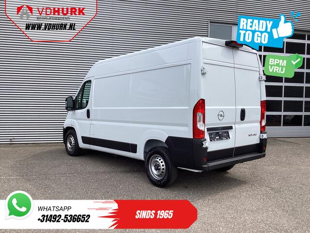 Opel MOVANO 35 2.2 CDTI 140 pk Aut. ZF L2H2 BPM VRIJ! Virtual Cockpit/ Carplay/ Climate/ 270Gr. Deuren/ Navi/ Camera/ Cruise/ PDC/ DAB